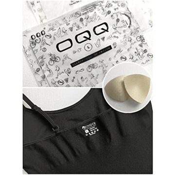 OQQ Women’s Seamless Yoga Jumpsuit for Comfort & Support