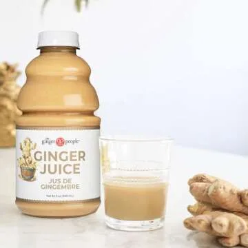 Premium 99% Pure Ginger Juice for Daily Wellness Shots