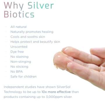 Soothing Skin Gel with Colloidal Silver for Hydration