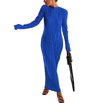 Annystore Long Sleeve Dress for Versatile Style