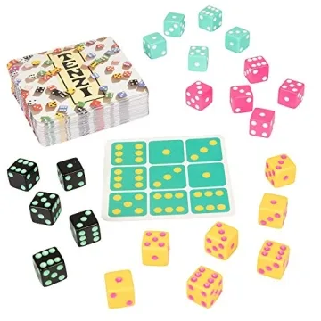 TENZI Party Pack Fun Family Dice Game with 77 Ways to Play