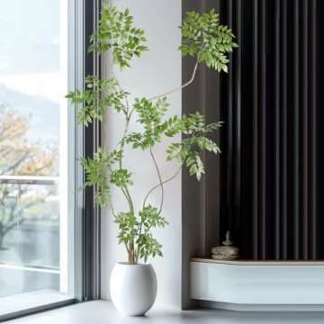 AfanD 6ft Artificial Sumac Tree - Hassle-Free Decor