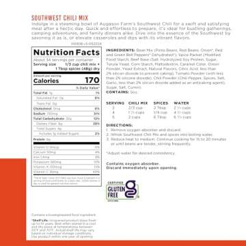 Augason Farms Southwest Chili Mix Can, Certified Gluten Free, Emergency Food Supply, Everyday Meals, 34 Servings