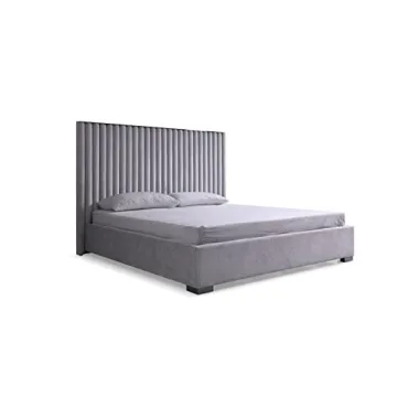 Limari Home Fendor King Velvet Bed - Stylish Comfort