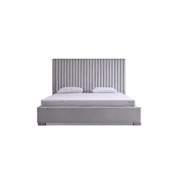 Limari Home Fendor King Velvet Bed - Stylish Comfort