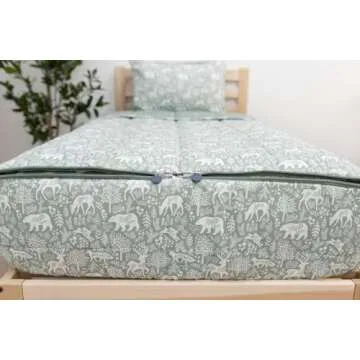 Beddy's Woodland Zipper Bedding - Easy Kids Bed in a Bag