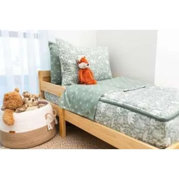 Beddy's Woodland Zipper Bedding - Easy Kids Bed in a Bag