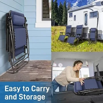 Bonnlo Infinity Zero Gravity Chair for Outdoor Relaxation