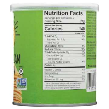 The Good Crisp Company, Good Crisps Minis (Sour Cream and Onion, 1.6 Ounce, Pack of 12) Non-GMO, Allergen Friendly, Potato Chip Snack Pack, Gluten Free Snacks