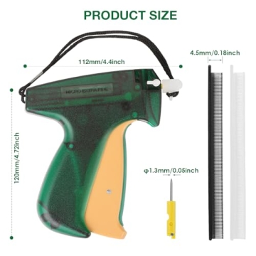 Wilfox Tagging Gun Kit for Quick Clothing Repairs