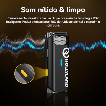 Hollyland Lark M1 Wireless Lavalier Microphone for Videos