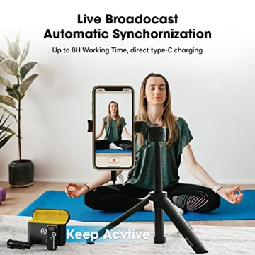 Hollyland Lark M1 Wireless Lavalier Microphone for Videos