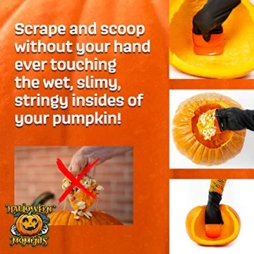 Pumpkin Scraper Glove - Easy Mess Free Carving