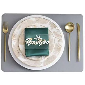 HighFree Clear Acrylic Place Cards for Weddings & Events