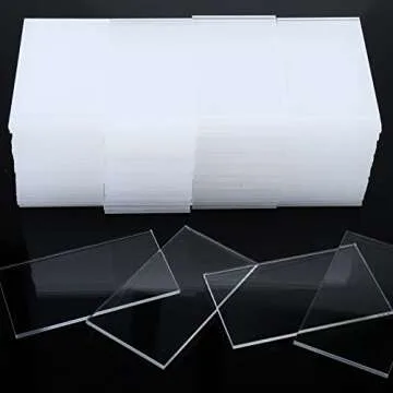 HighFree Clear Acrylic Place Cards for Weddings & Events
