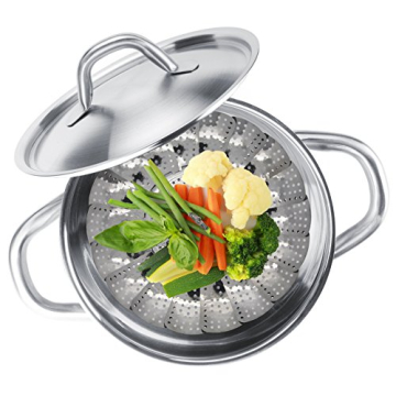 Sunsella Vegetable Steamer - Durable Stainless Steel Design