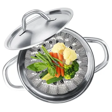 Sunsella Vegetable Steamer - Durable Stainless Steel Design