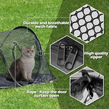 Cat Tent Outdoor - Pet Enclosure for Cats and Small Animals