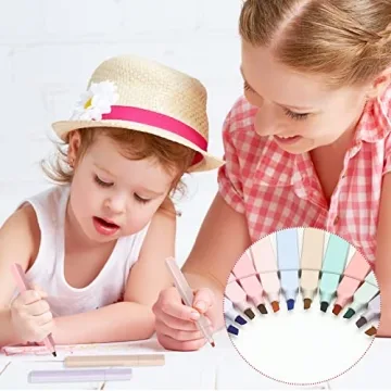 Aesthetic Bible Highlighters - No Bleed Pastel Pens for School