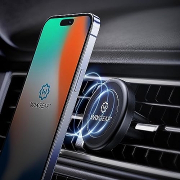 WizGear Air Vent Magnetic Car Mount for Smartphones & Tablets