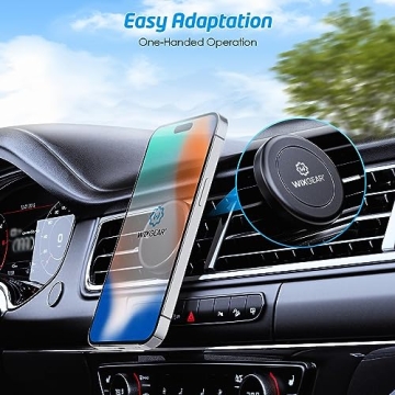 WizGear Air Vent Magnetic Car Mount for Smartphones & Tablets