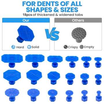 45Pcs Car Dent Puller Kit for DIY Paintless Repair