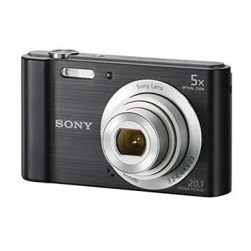 Sony Cyber-shot DSC-W800/B 20.1MP Super HAD CCD Digital Camera | Black