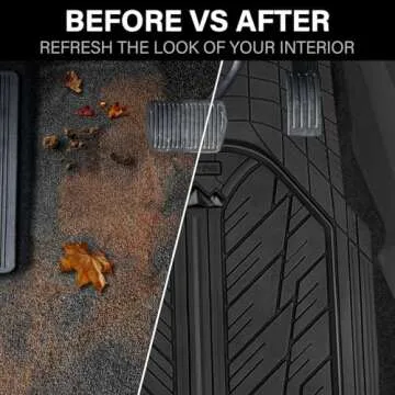 Heavy Duty All-Weather Car Floor Mats for Trucks SUVs