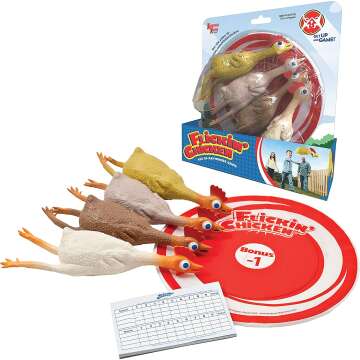 Flickin Chicken Target Toss Game for All Ages