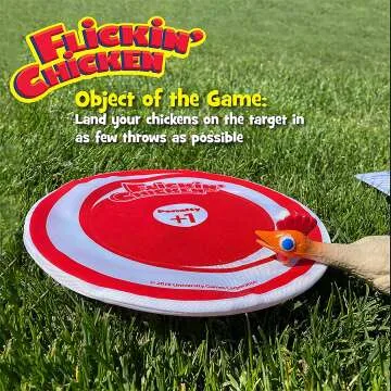 Flickin Chicken Target Toss Game for All Ages