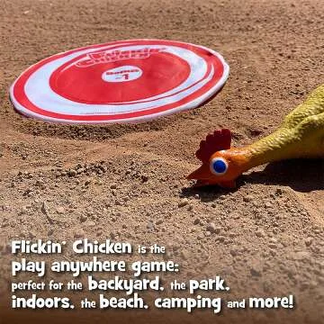 Flickin Chicken Target Toss Game for All Ages