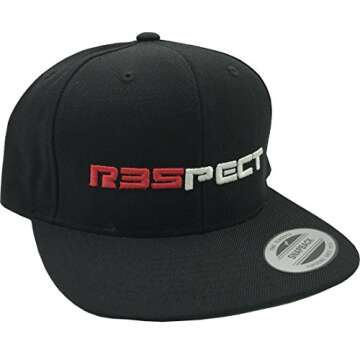 Boostnatics R35PECT Snapback Hat: Flexfit Comfort for GT-R Fans