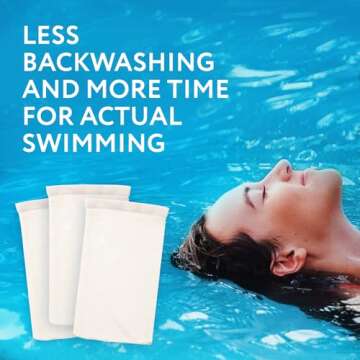 IMPRESA Pool Skimmer Socks - 10-Pack for Filters & Baskets