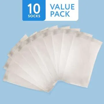 IMPRESA Pool Skimmer Socks - 10-Pack for Filters & Baskets
