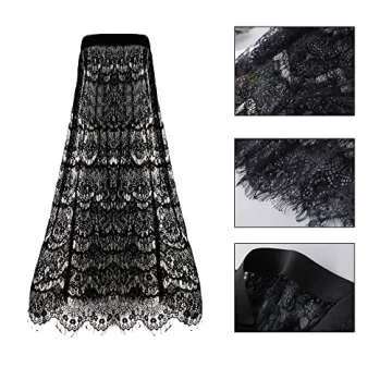 CLARA Women High Waist Mesh Maxi Skirt See-Through Beach Long Tulle Skirt Bodysuit Cover-Up (B-Black)