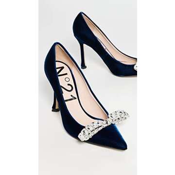 No. 21 Women's Velvet Pumps