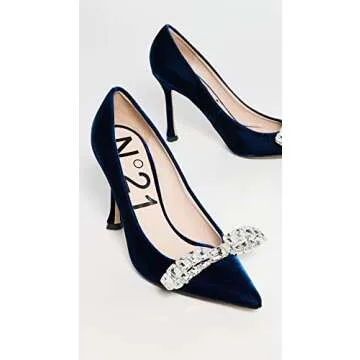 No. 21 Women's Velvet Pumps