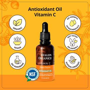 Avalon Organics Vitamin C Oil Anti-Aging Hydrating Serum