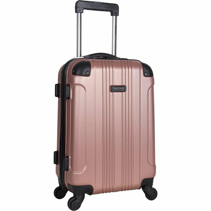 Durable Rose Gold Hardshell Travel Suitcase