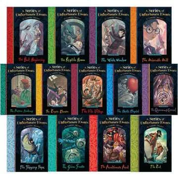 A Series of Unfortunate Events Lemony Snicket 13 Books Collection Pack Set (Includes the Bad Beginni...