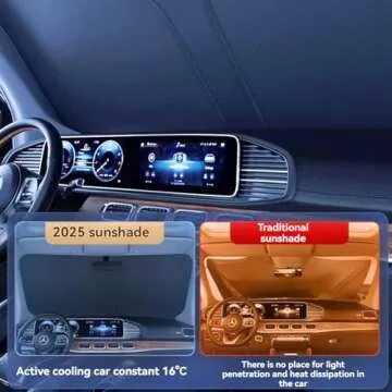 Toyota Camry Windshield Sun Shade - Perfect UV Protection