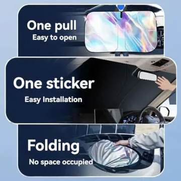 Toyota Camry Windshield Sun Shade - Perfect UV Protection