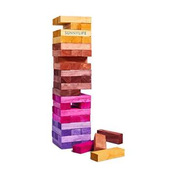 Giant Jumbling Tower Sunrise - Fun for All Ages