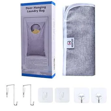 KEEPJOY Hanging Laundry Hamper for Space-Saving Solutions