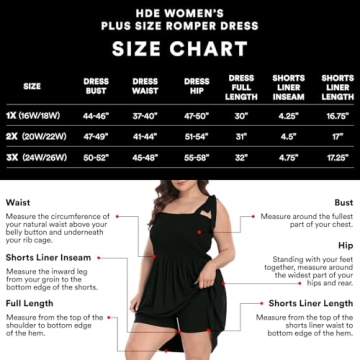 Plus Size Summer Romper Dress with Shorts for Curvy Women