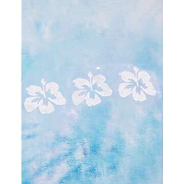 Stylish Remidoo Floral Tie Dye Oversized T-Shirt Women