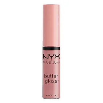 NYX Butter Gloss Maple Blondie - Hydrating Lip Color 0.27 oz