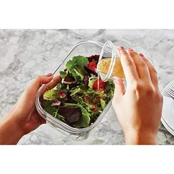 Rubbermaid Brilliance Mini Food Storage Containers Leak-Proof