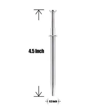 Sprinkle Pen, Pearl Grabber, Sugar Bead Pick-up Tool, Dragee Holder with 4-Prong, Edible Candy Catcher with 4 Claw for Cake, Cupcake, Ice Cream Baking Decoration, HIFUNBK