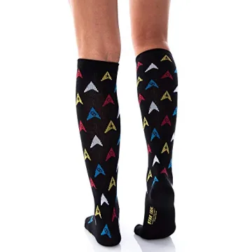 Star Trek Women’s Knee High Socks 2-Pack - Officially Licensed